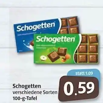 Markant Schogetten Angebot