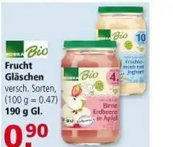 Multi Markt Edeka Bio Frucht Gläschen Angebot