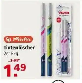 Multi Markt Herlitz Tintenlöscher Angebot