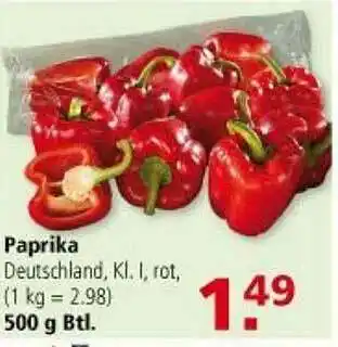 Multi Markt Paprika Angebot