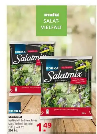 Multi Markt Mischsalat Edeka Angebot