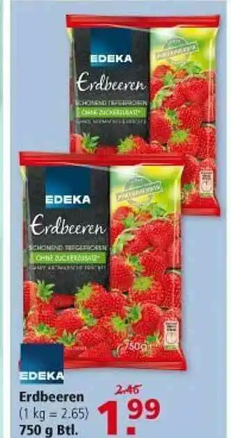 Multi Markt Edeke Erdbeeren Angebot