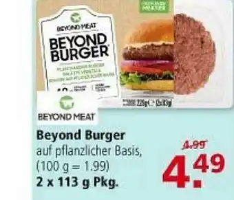 Multi Markt Beyond Meat Beyond Burger Angebot