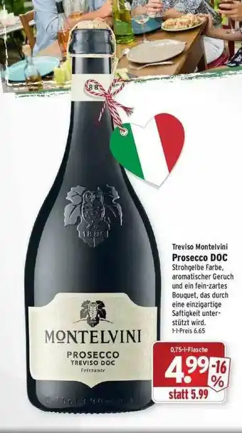 Wasgau Treviso Montelvini Prosecco Doc Angebot