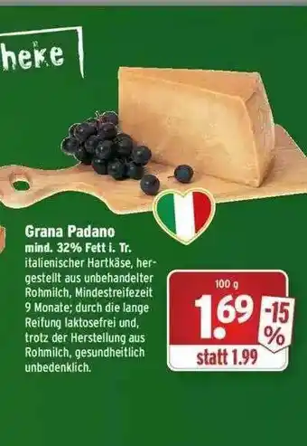 Wasgau Grana Padano Angebot