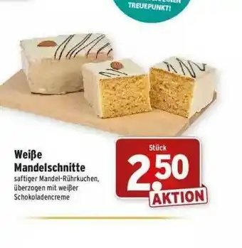 Wasgau Weiße Mandelschnitte Angebot