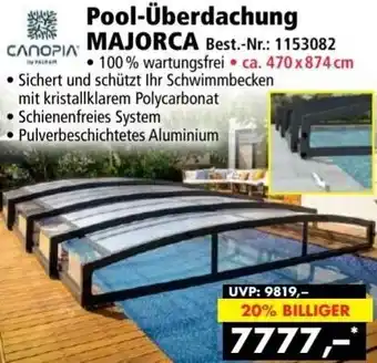 Norma CANOPIA Pool-Überdachung MAJORCA Angebot