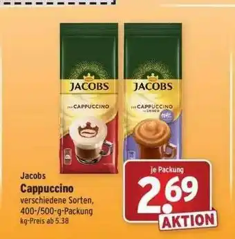 Wasgau Jacobs Cappuccino Angebot