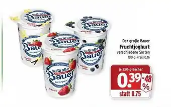 Wasgau Der Große Bauer Fruchtjoghurt Angebot