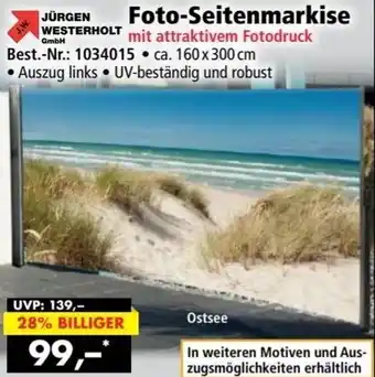 Norma JÜRGEN WESTERHOLT Foto-Seitenmarkise Angebot