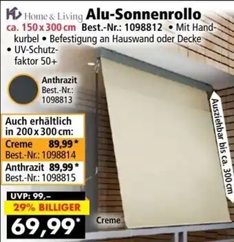 Norma Home & Living Alu-Sonnenrollo Angebot