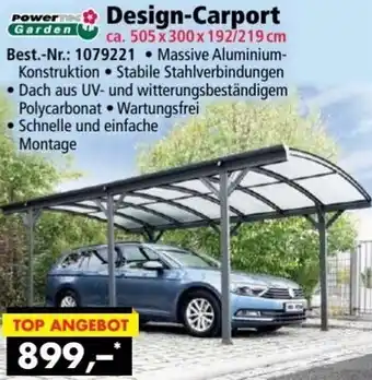 Norma Powertec Garden Design-Carport Angebot