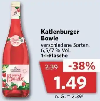 Combi Katlenburger Bowle 1-L-Flasche Angebot