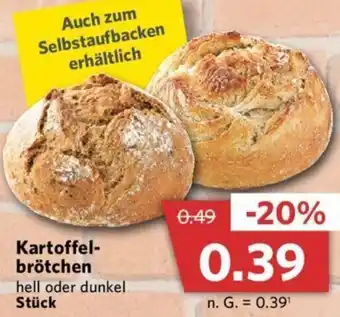 Combi Kartoffelbrötchen Angebot