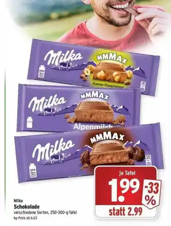 Wasgau Milka Scholade Angebot