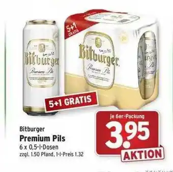 Wasgau Bitburger Premium Pils Angebot