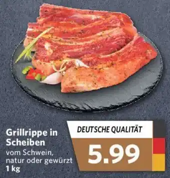 Combi Grillrippe in Scheiben 1 kg Angebot