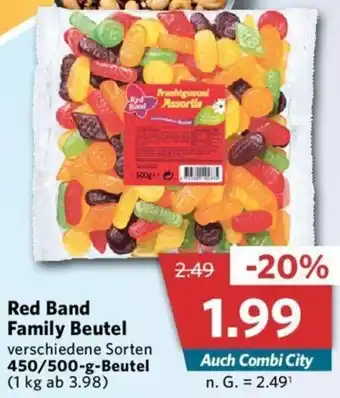 Combi Red Band Family Beutel 450/500-g-Beutel Angebot