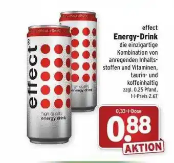 Wasgau Effect Energy Drink Angebot