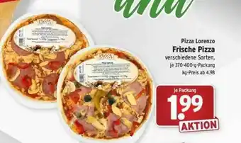 Wasgau Pizza Lorenzo Frische Pizza Angebot