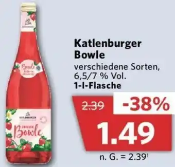 Combi Katlenburger Bowle 1-L-Flasche Angebot