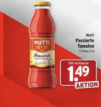 Wasgau Mutti Passierte Tomaten Angebot