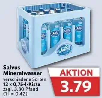 Combi Salvus Mineralwasser 12x0,75 L Kiste Angebot