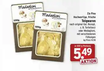 Wasgau Zia Pina Teigwaren Angebot