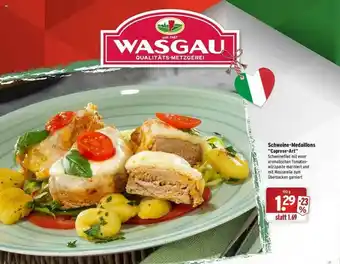 Wasgau Schweine-medaillons „caprese-art” Angebot