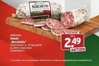 Wasgau Salami „norcinetto” Angebot