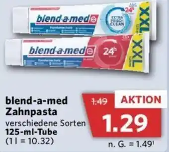 Combi blend-a-med Zahnpasta 125 ml Tube Angebot