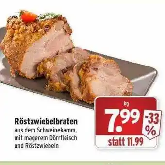 Wasgau Röstzwiebelbraten Angebot