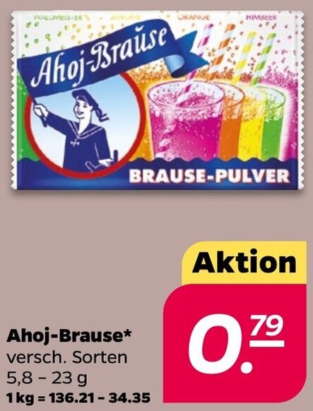 NETTO Ahoj-Brause 5,8-23 g Angebot