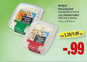 Markant Hofgut Fleischsalat Oder Farmersalat Angebot