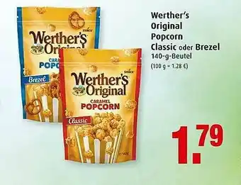 Markant Werther's Original Popcorn Classic Oder Brezel Angebot