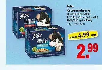 Markant Felix Katzennahrung Angebot