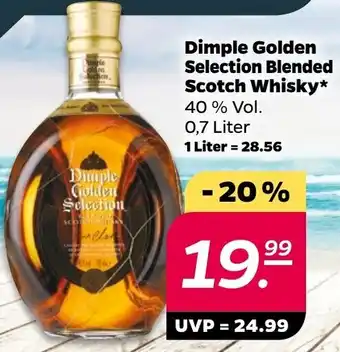 NETTO Dimple Golden Selection Blended Scotch Whisky 0,7 Liter Angebot