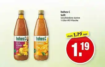 Markant Hohes C Saft Angebot