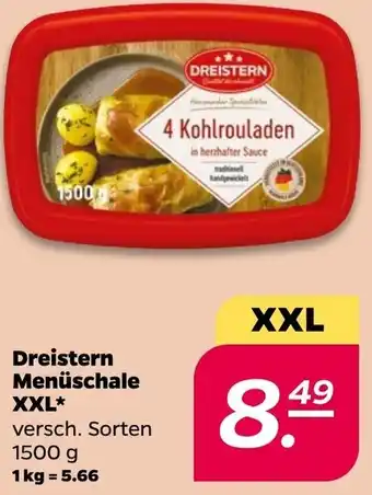 NETTO Dreistern Menüschale XXL 1500 g Angebot