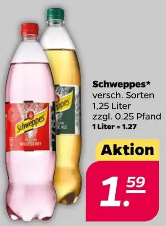 NETTO Schweppes 1,25 Liter Angebot