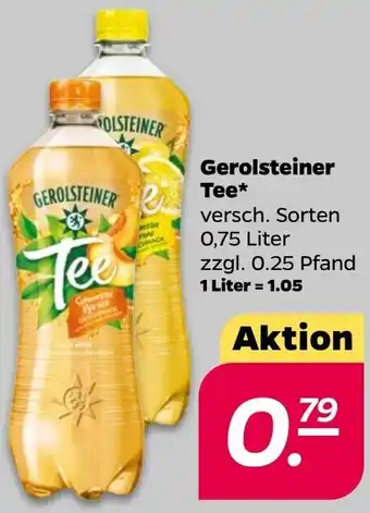 NETTO Gerolsteiner Tee 0,75 Liter Angebot