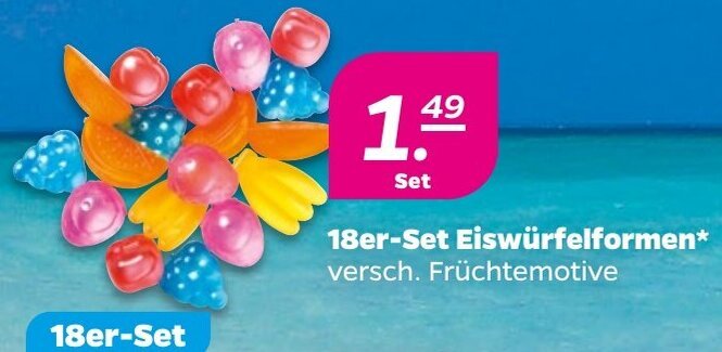 NETTO 18er-Set Eiswürfelformen Angebot