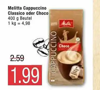 Marktkauf Melitta Cappuccino Classico Oder Choco Angebot