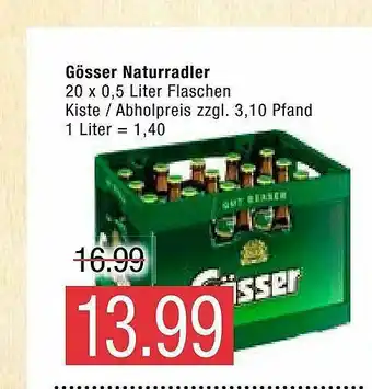 Marktkauf Gösser Natturradler Angebot