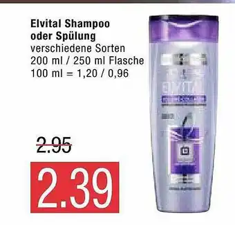 Marktkauf Elvital Shampoo Oder Spülung Angebot