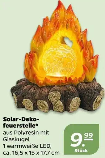 NETTO Solar-Dekofeuerstelle Angebot