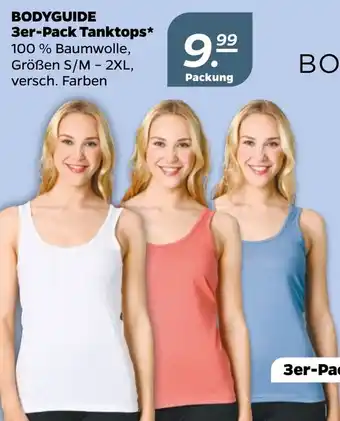 NETTO BODYGUIDE 3er-Pack Tanktops Angebot