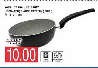 Marktkauf Wok-pfanne „dolomit” Angebot