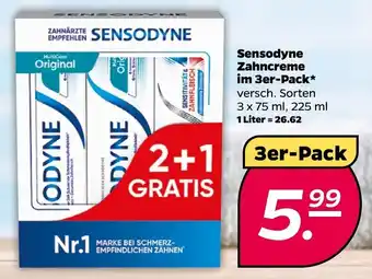 NETTO Sensodyne Zahncreme im 3er-Pack Angebot