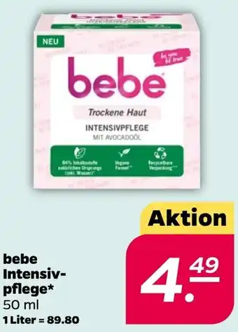 NETTO bebe Intensivpflege 50 ml Angebot